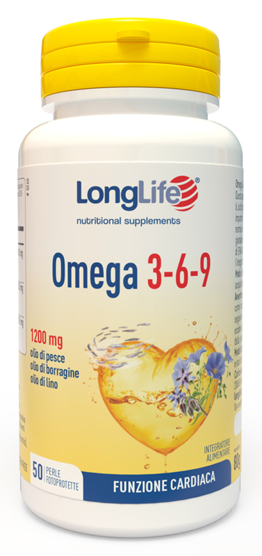 LONGLIFE OMEGA 3-6-9 50 PERLE FOTOPROTETTE - Farmacia Sant Anna SAS del Dott. Mariani Federigo