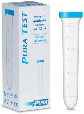 PROVETTA PER URINE PURA TEST GRADUATA CONICA 12 ML - Farmacia Sant Anna SAS del Dott. Mariani Federigo