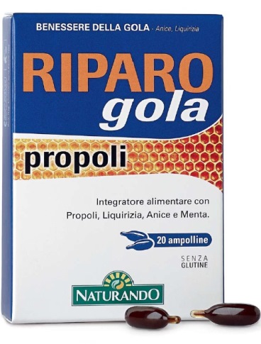 RIPARO GOLA PROPOLI 20 AMPOLLE BEVIBILI - Farmacia Sant Anna SAS del Dott. Mariani Federigo