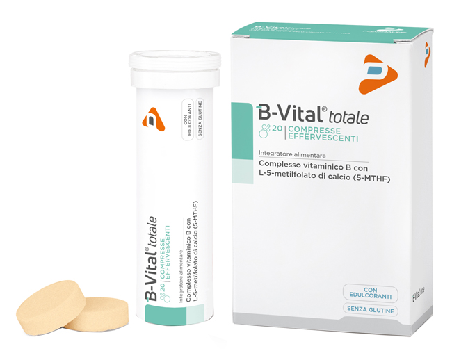B-VITAL TOTALE ARANCIA 2 TUBI 10 COMPRESSE EFFERVESCENTI - Farmacia Sant Anna SAS del Dott. Mariani Federigo