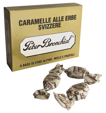 PETER BRONCHIAL CARAMELLA PROPOLI 50 G - Farmacia Sant Anna SAS del Dott. Mariani Federigo