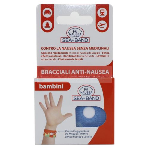 BRACCIALE ANTI NAUSEA PER BAMBINI P6 NAUSEA CONTROL 2 PEZZI - Farmacia Sant Anna SAS del Dott. Mariani Federigo