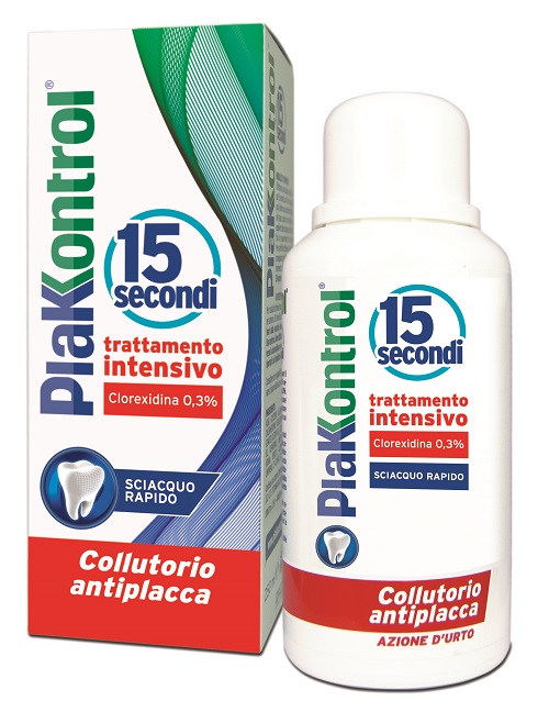 PLAKKONTROL 15 SECONDI COLLUTORIO 250 ML - Farmacia Sant Anna SAS del Dott. Mariani Federigo