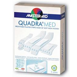 CEROTTO MASTER-AID QUADRA DERMOATTIVO FORMATI ASSORTITI 20 PEZZI - Farmacia Sant Anna SAS del Dott. Mariani Federigo