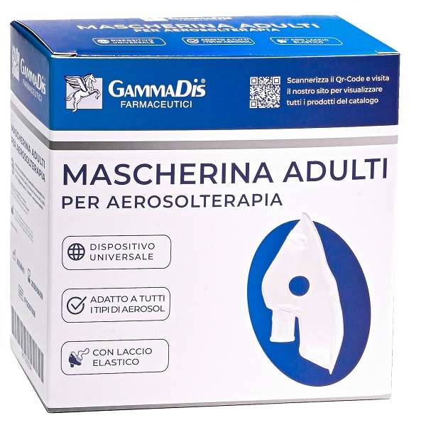 MASCHERINA IN PLASTICA UNIVERESALE AEROSOL GAMMADIS - Farmacia Sant Anna SAS del Dott. Mariani Federigo