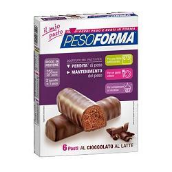 PESOFORMA BARRETTA CIOCCOLATO LATTE 12 X 31 G - Farmacia Sant Anna SAS del Dott. Mariani Federigo