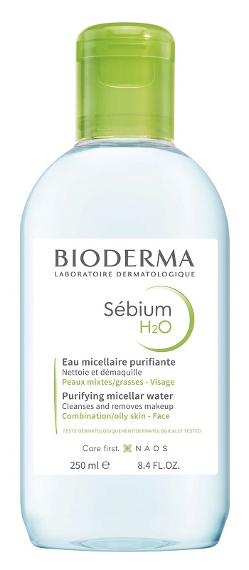 SEBIUM H2O ACQUA MICELLARE DETERGENTE PURIFICANTE 250 ML - Farmacia Sant Anna SAS del Dott. Mariani Federigo