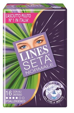 LINES SETA NORMALE CON ALI X 16 - Farmacia Sant Anna SAS del Dott. Mariani Federigo