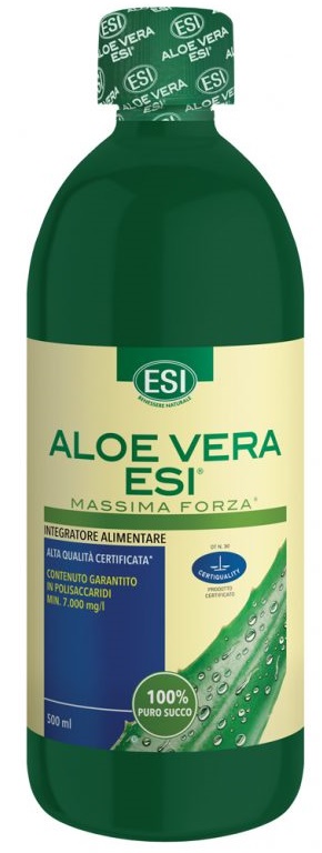ESI ALOE VERA SUCCO MASSIMA FORZA 500 ML - Farmacia Sant Anna SAS del Dott. Mariani Federigo