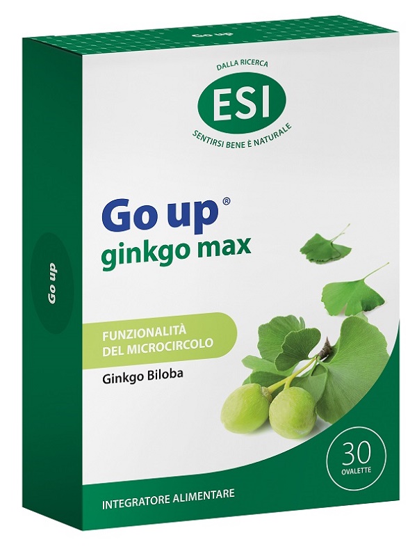 ESI GO UP GINKGOMAX 30 OVALETTE DA 800 MG - Farmacia Sant Anna SAS del Dott. Mariani Federigo