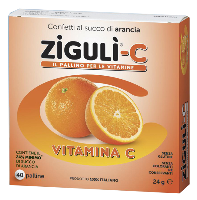 ZIGULI C ARANCIA 40 CONFETTI 24 G - Farmacia Sant Anna SAS del Dott. Mariani Federigo