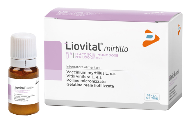 LIOVITAL MIRTILLO 8 FLACONCINI 10 ML - Farmacia Sant Anna SAS del Dott. Mariani Federigo