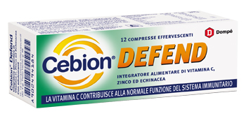 CEBION DEFEND 12 COMPRESSE EFFERVESCENTI - Farmacia Sant Anna SAS del Dott. Mariani Federigo