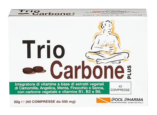 TRIOCARBONE PLUS 40 COMPRESSE - Farmacia Sant Anna SAS del Dott. Mariani Federigo