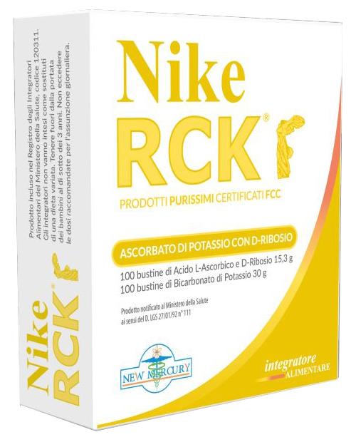 NIKE RCK ASCORBATO POTASSIO + RIBOSIO 200 BUSTINE 45,30 G - Farmacia Sant Anna SAS del Dott. Mariani Federigo