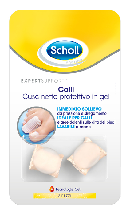 CUSCINETTI PROTETTIVI PER PIEDI CALLI SCHOLL GELACTIV 2 PEZZI - Farmacia Sant Anna SAS del Dott. Mariani Federigo
