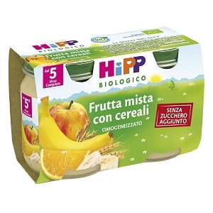 HIPP BIO HIPP BIO OMOGENEIZZATO FRUTTA MISTA CON CEREALI 2X125 G - Farmacia Sant Anna SAS del Dott. Mariani Federigo
