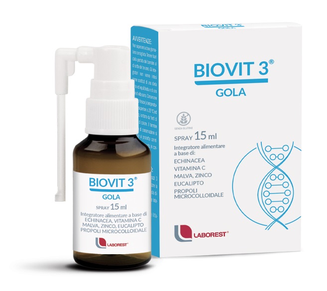 BIOVIT 3 GOLA 1 FIALA 15 ML SPRAY - Farmacia Sant Anna SAS del Dott. Mariani Federigo