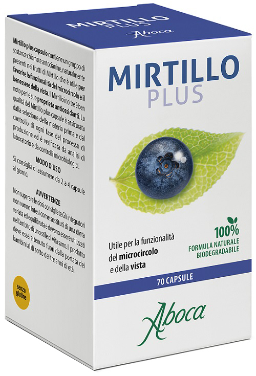 MIRTILLO PLUS 70 CAPSULE - Farmacia Sant Anna SAS del Dott. Mariani Federigo