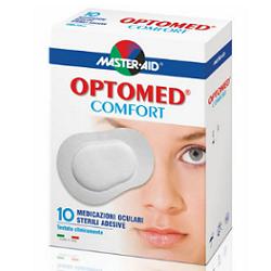 GARZA OCULARE MEDICATA MASTER-AID OPTOMED COMFORT 10 PEZZI - Farmacia Sant Anna SAS del Dott. Mariani Federigo