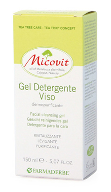 MICOVIT GEL DETERGENTE VISO 150 ML - Farmacia Sant Anna SAS del Dott. Mariani Federigo