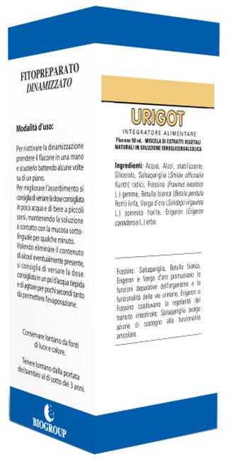 URIGOT 50 ML SOLUZIONE IDROALCOLICA - Farmacia Sant Anna SAS del Dott. Mariani Federigo