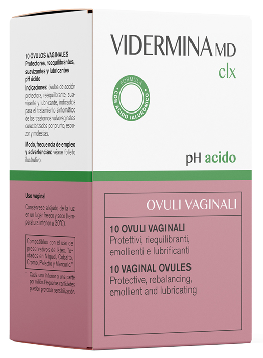 VIDERMINA CLX OVULI 10 PEZZI MD - Farmacia Sant Anna SAS del Dott. Mariani Federigo