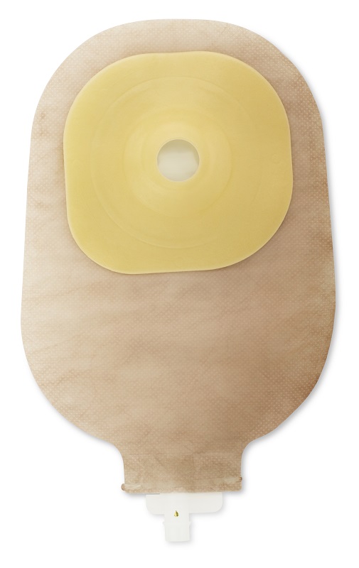 SACCA UROSTOMIA CONVESSA BARRIERA PROTETTIVA AUTOPORTANTE TRASPARENTE RITAGLIABILE 15-38 MIDI 350ML TNT IDROREPELLENTE 10 PEZZI+1 ADATTATORE+10 TAPPINI ESTERNI DI SICUREZZA - Farmacia Sant Anna SAS del Dott. Mariani Federigo