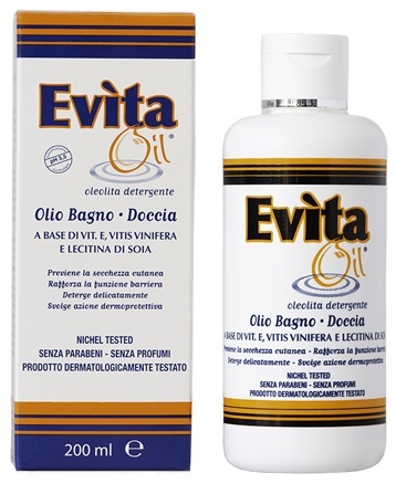 EVITA OIL BAGNO DOCCIA 200 ML - Farmacia Sant Anna SAS del Dott. Mariani Federigo