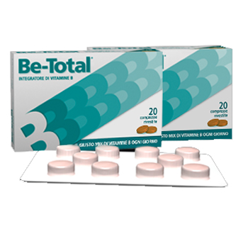BE-TOTAL 20 COMPRESSE RIVESTITE - Farmacia Sant Anna SAS del Dott. Mariani Federigo
