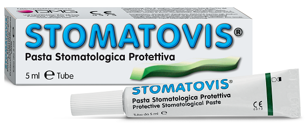PASTA STOMATOLOGICA PROTETTIVA STOMATOVIS STOMATITI AFTOSE 5 ML - Farmacia Sant Anna SAS del Dott. Mariani Federigo