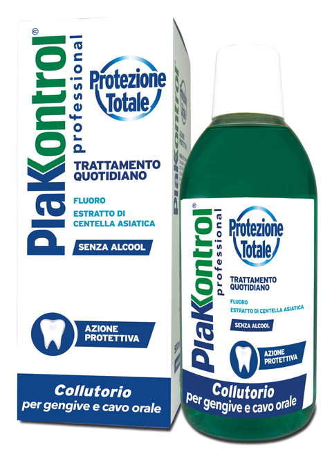 PLAKKONTROL PROTEZIONE TOTALE COLLUTORIO 500 ML - Farmacia Sant Anna SAS del Dott. Mariani Federigo