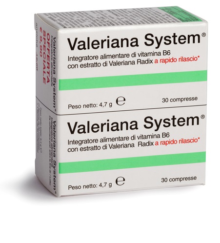VALERIANA SYSTEM 30 COMPRESSE + 30 COMPRESSE - Farmacia Sant Anna SAS del Dott. Mariani Federigo