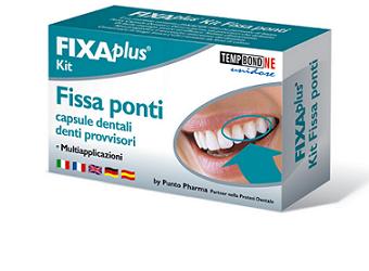 CEMENTO PROVVISORIO PER PONTI FIXAPLUS KIT 1 PEZZO - Farmacia Sant Anna SAS del Dott. Mariani Federigo