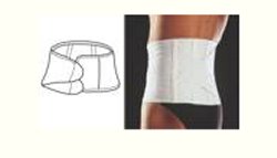CINTURA LOMBARE WELLNESS 547 STECCATA INCROCIATA GRIGIO 85 CM - Farmacia Sant Anna SAS del Dott. Mariani Federigo