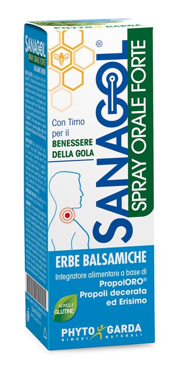 SANAGOL SPRAY FORTE ERBE BALSAMICHE 20 ML - Farmacia Sant Anna SAS del Dott. Mariani Federigo