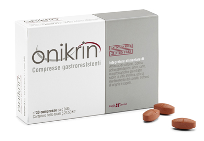 ONIKRIN 30 COMPRESSE - Farmacia Sant Anna SAS del Dott. Mariani Federigo