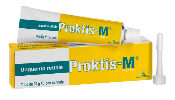 UNGUENTO RETTALE PROKTIS/M PLUS 30G CON CANNULA - Farmacia Sant Anna SAS del Dott. Mariani Federigo