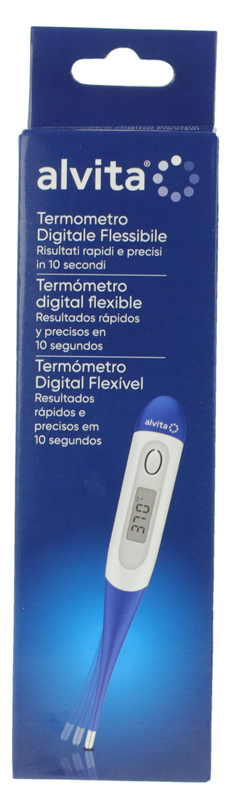 TERMOMETRO DIGITALE FLESSIBILE ALVITA - Farmacia Sant Anna SAS del Dott. Mariani Federigo