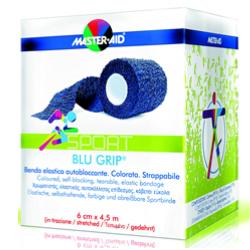 BENDA ELASTICA AUTOBLOCCANTE MASTER-AID BLUGRIP 6X4,5 - Farmacia Sant Anna SAS del Dott. Mariani Federigo