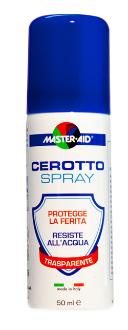 CEROTTO SPRAY MASTER-AID FLACONE 50ML CIRCA 80 APPLICAZIONI - Farmacia Sant Anna SAS del Dott. Mariani Federigo