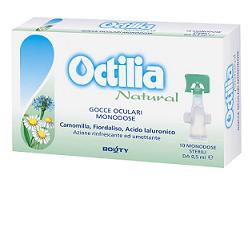 OCTILIA NATURAL GOCCE OCCHI IRRITATI E ARROSSATI 10 FLACONCINI MONODOSE 0,5 ML - Farmacia Sant Anna SAS del Dott. Mariani Federigo