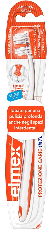 ELMEX INTERX SPAZZOLINO PROTEZIONE CARIE TESTINA CORTA - Farmacia Sant Anna SAS del Dott. Mariani Federigo