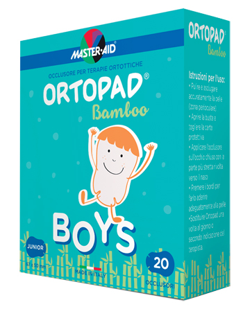 CEROTTO OCULARE PER ORTOTTICA ORTOPAD BOYS M 5,4X7,6 20 PEZZI - Farmacia Sant Anna SAS del Dott. Mariani Federigo
