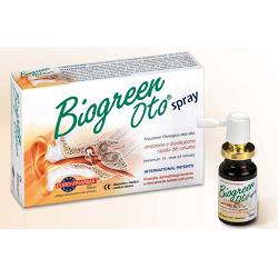 SOLUZIONE OTOLOGICA BIOGREEN OTO SPRAY RIMOZIONE E DISSOLUZIONE CERUME 13 ML - Farmacia Sant Anna SAS del Dott. Mariani Federigo