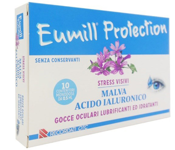 EUMILL PROTECTION GOCCE OCULARI 10 FLACONCINI MONODOSE 0,5 ML - Farmacia Sant Anna SAS del Dott. Mariani Federigo