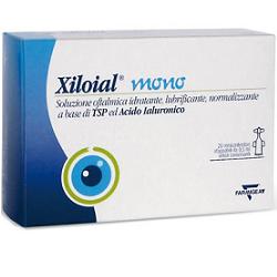 SOLUZIONE OFTALMICA IDRATANTE LUBRIFICANTE XILOIAL 20 MONODOSE DA 0,5ML - Farmacia Sant Anna SAS del Dott. Mariani Federigo
