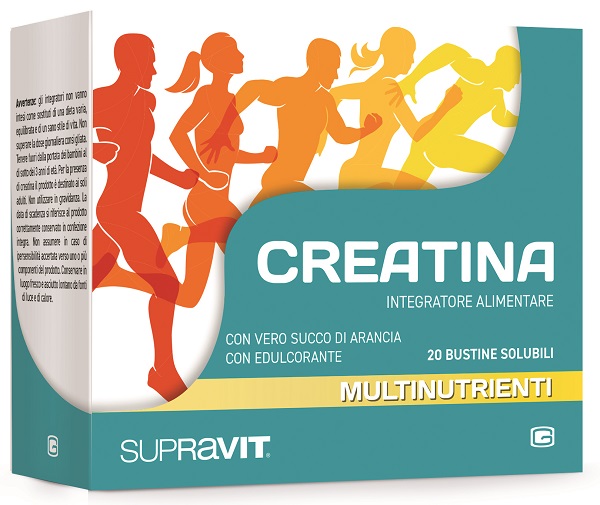 SUPRAVIT CREATINA GRANULATO 20 BUSTINE - Farmacia Sant Anna SAS del Dott. Mariani Federigo
