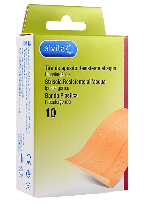 CEROTTO IMPERMEABILE ALVITA 10 X 6 CM 10 PEZZI - Farmacia Sant Anna SAS del Dott. Mariani Federigo