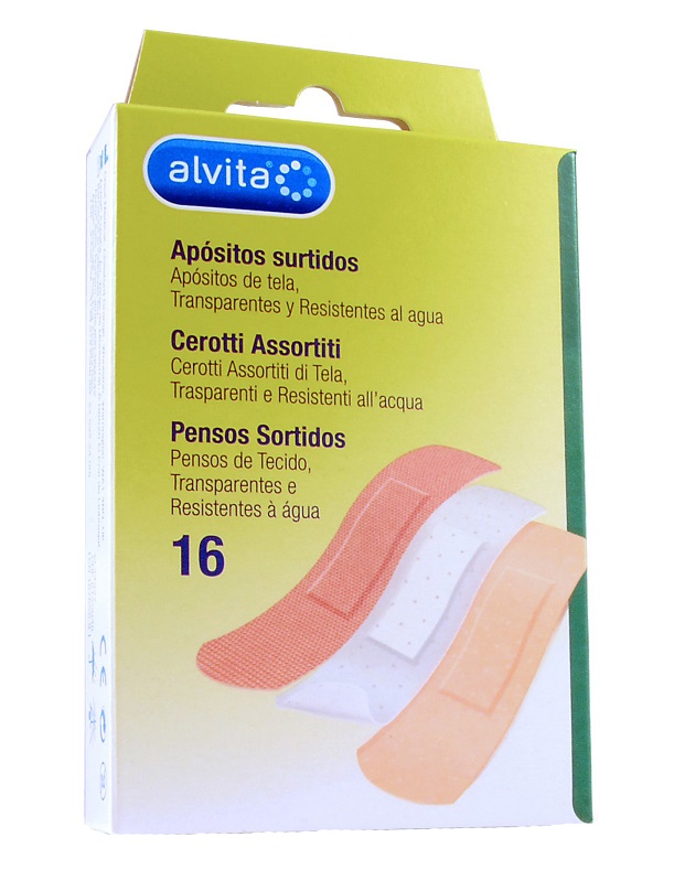 ALVITA CEROTTI ASSORTITI 16 PEZZI - Farmacia Sant Anna SAS del Dott. Mariani Federigo
